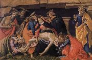 Sandro Botticelli Christ died oil painting on canvas